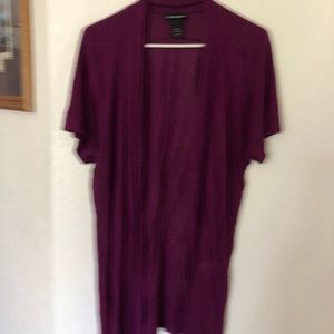 Short sleeve cardigan